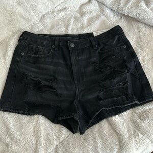 NWT American Eagle super high waist mom short